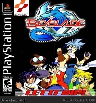 Beyblade Let it Rip! box cover