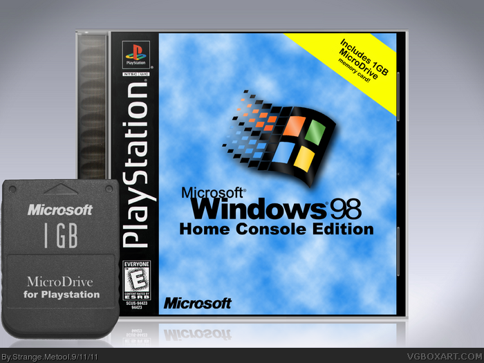 Windows 98: Home Console Edition box art cover