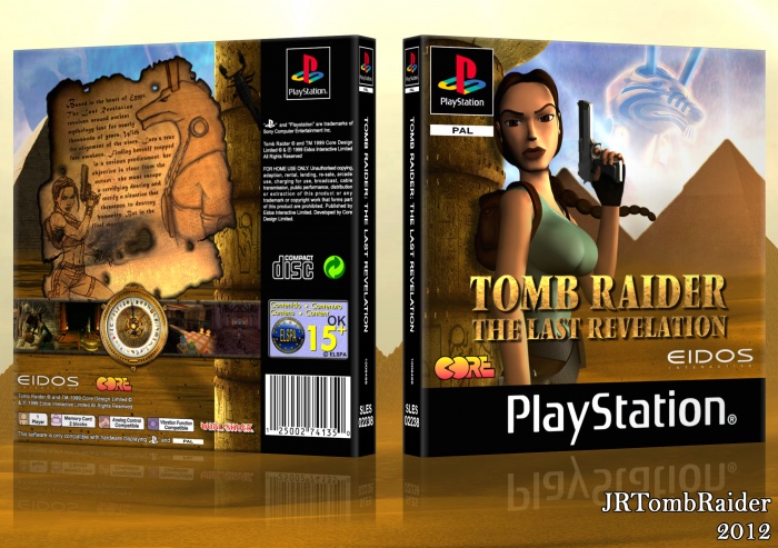 Tomb Raider: The Last Revelation box art cover