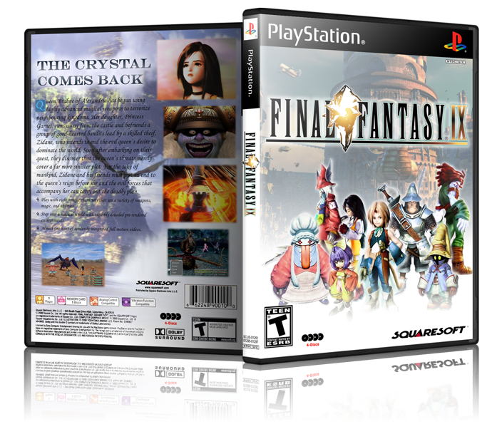 Final Fantasy IX box cover