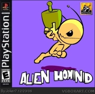 Alien Hominid box cover