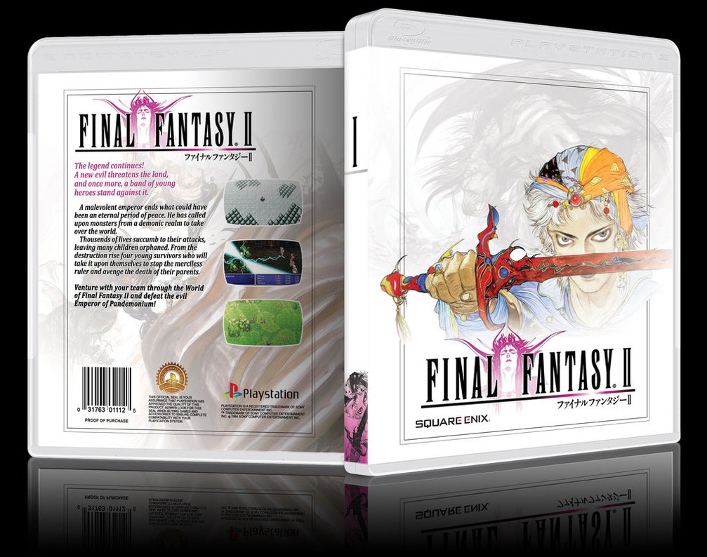 Final Fantasy II box cover