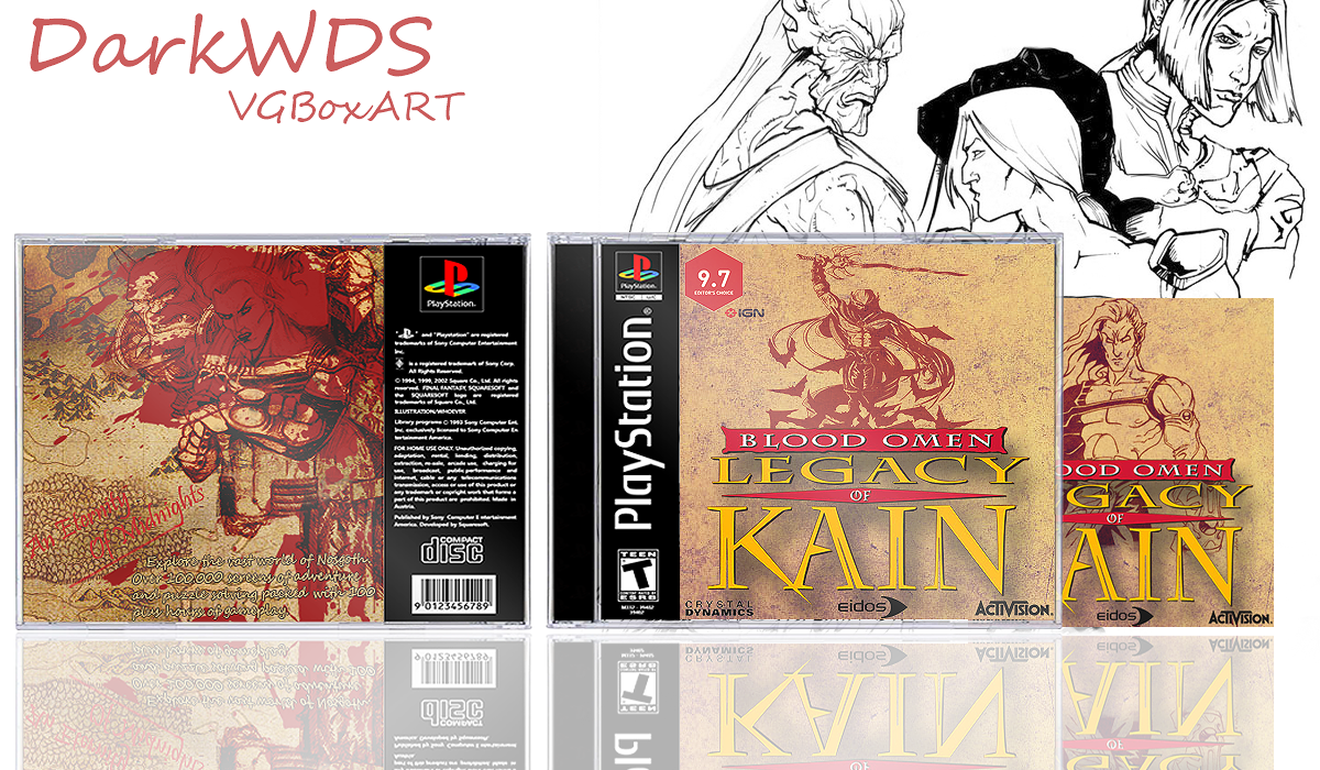 Blood Omen: Legacy Of Kain box cover