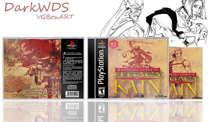 Blood Omen: Legacy Of Kain box art cover