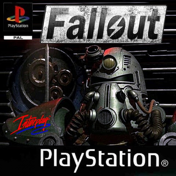 FALLOUT ON PLAYSTATION box cover