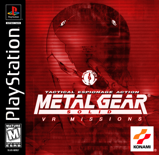 Metal Gear Solid: VR Missions box art cover