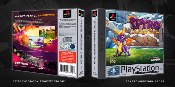 Spyro the Dragon: Reignited Trilogy box art cover