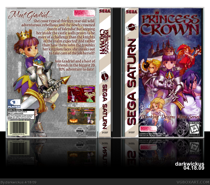 Princess Crown box art cover