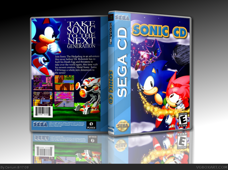 Sonic CD box cover