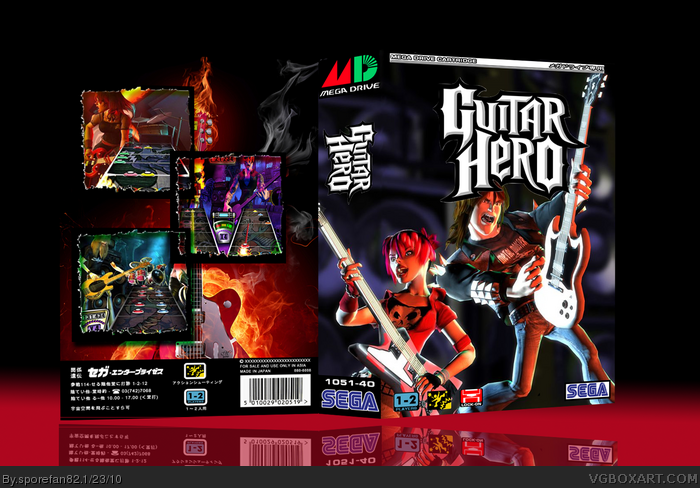 Guitar Hero box art cover
