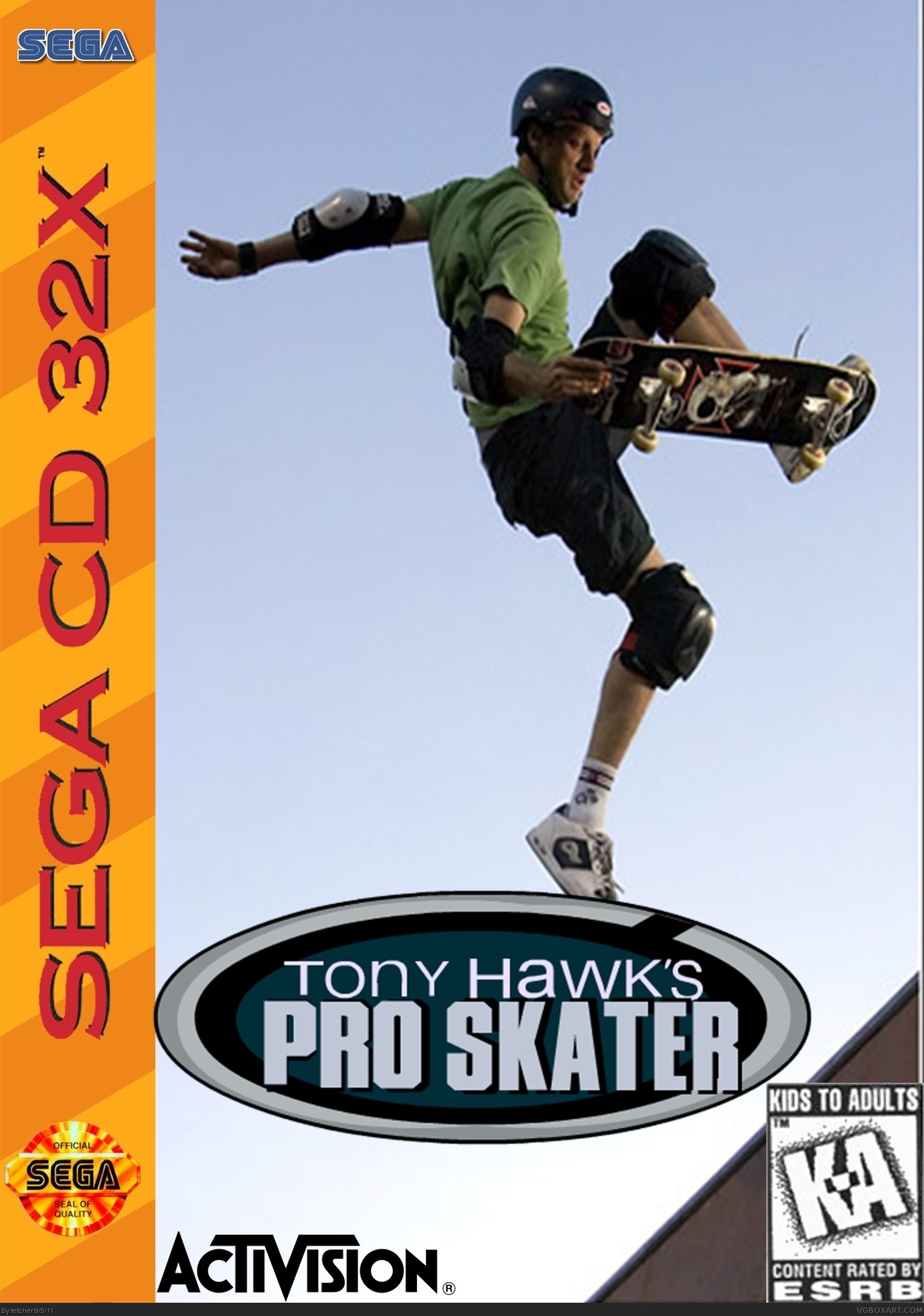 Tony Hawk's Pro Skater (32X) box cover