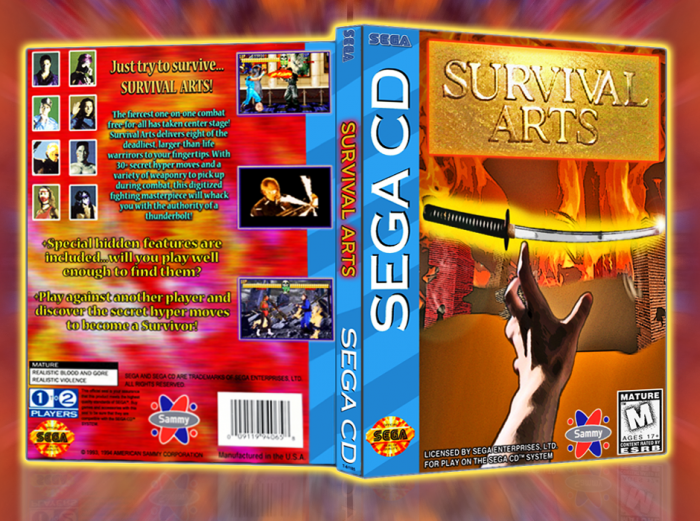 Survival Arts box art cover