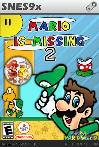 Mario is Missing 2 box cover
