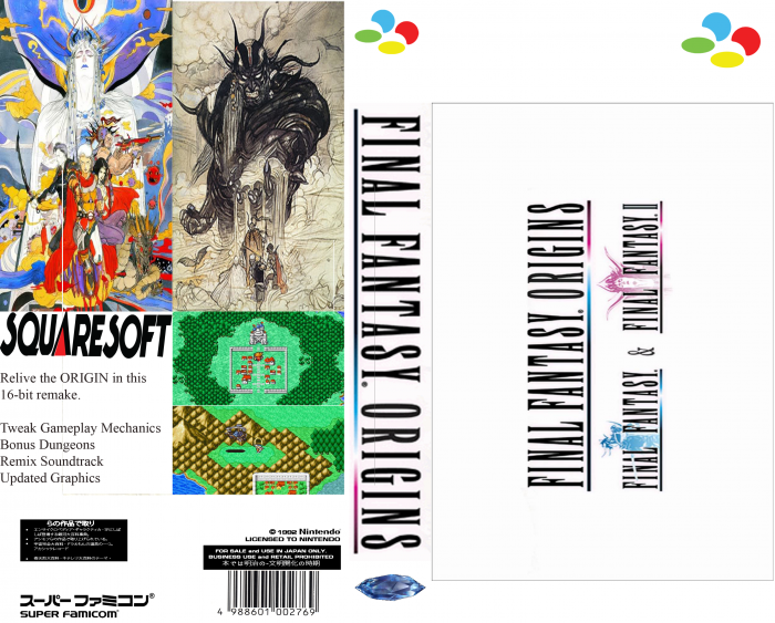 Final Fantasy Origins box art cover