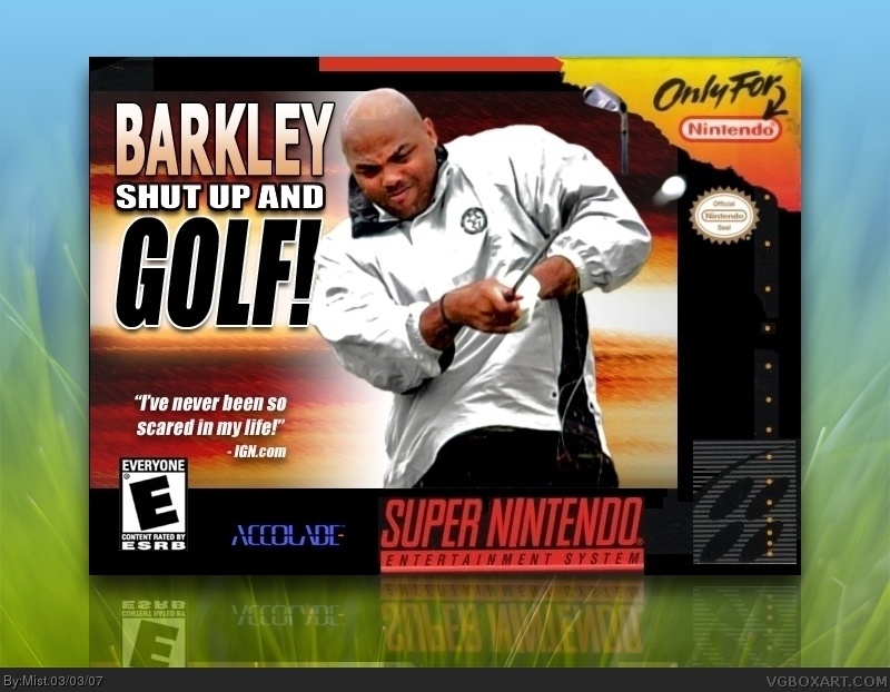 Barkley Shut Up and GOLF! box cover