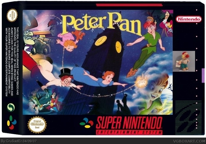 Disney's Peter Pan box art cover
