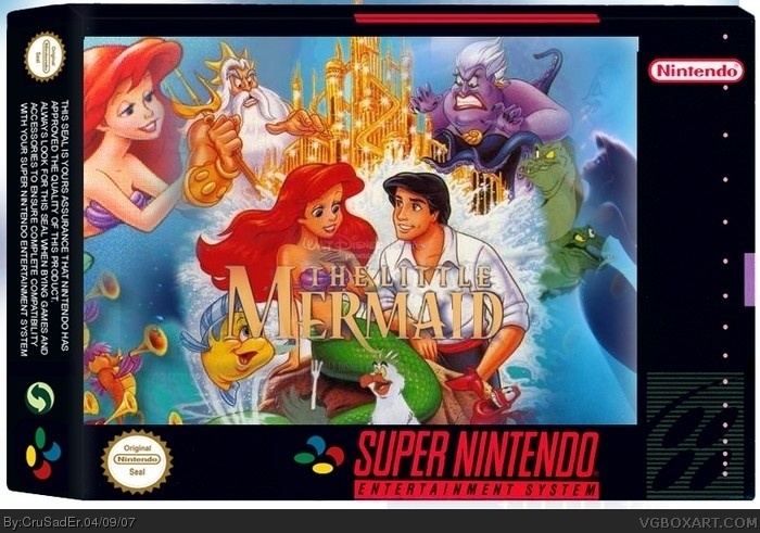 Disney's The Little Mermaid box art cover