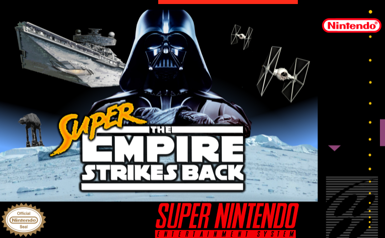 Super Empire Strikes Back box cover
