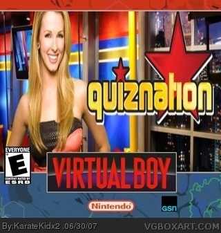 Quiznation: The Video Game box cover