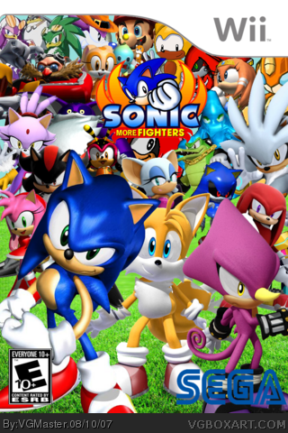 Sonic: More Fighters box art cover