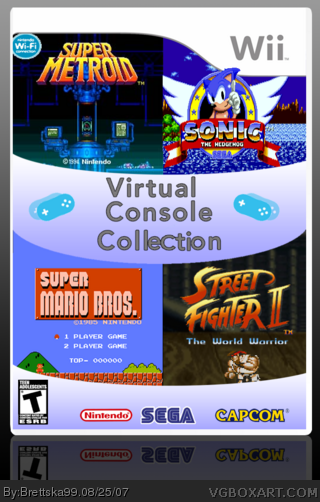 Virtual Console Collection box cover