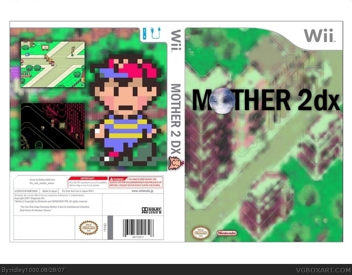 Earthbound DX box art cover