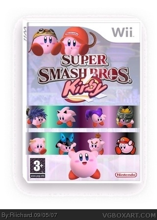 Super Smash Bros. Kirby! box art cover
