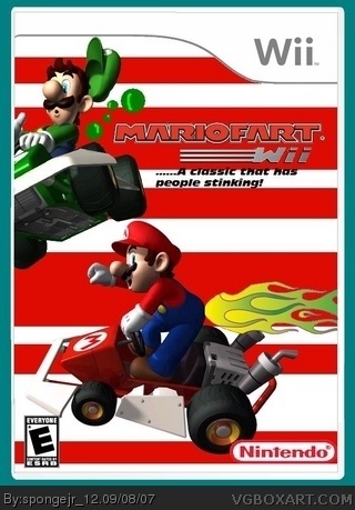 MarioFart Wii box cover