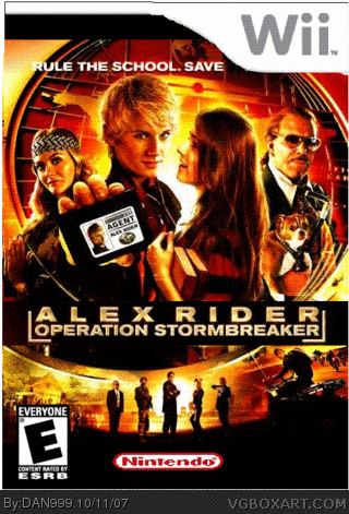 Alex Rider : Operation stormbreaker box cover