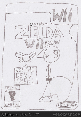 The Legend of Zelda: Wii Edition box cover