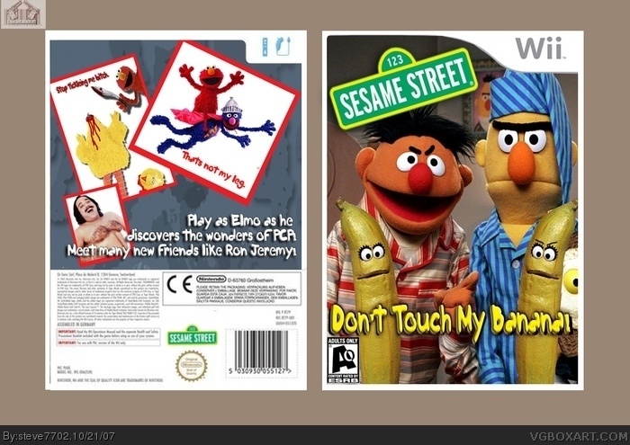 Sesame Street: Don't Touch My Banana! box art cover