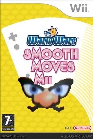 Wario Ware Smooth Moves Mii box cover