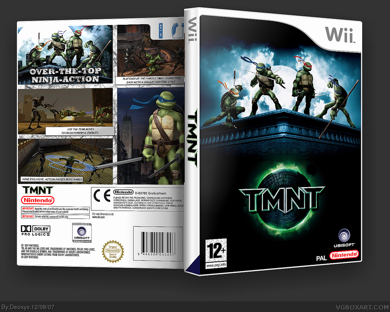 TMNT - Teenage Mutant Ninja Turtles box cover