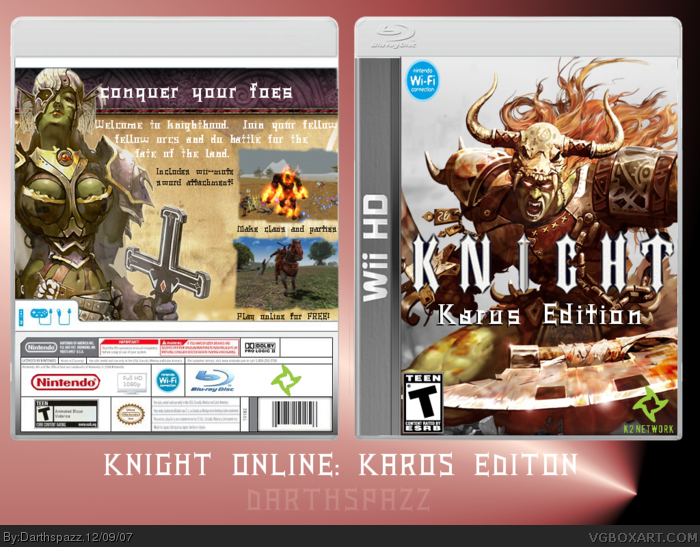 Knight Online: Karus Edition box art cover