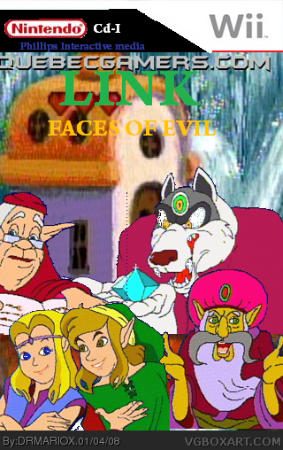 Link Faces of Evil box cover