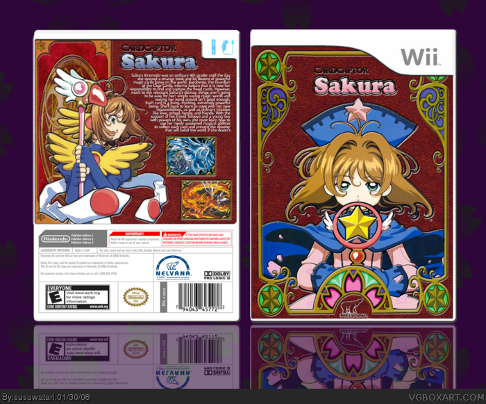 CardCaptor Sakura box art cover