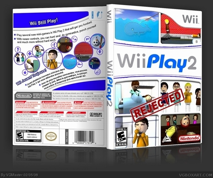 Wii Play 2 box art cover