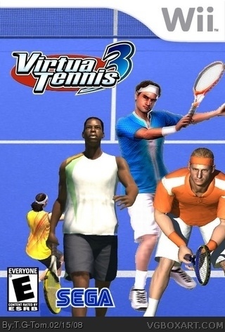 Virtua Tennis 3 box cover