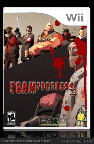 Team Fortress 3 box cover