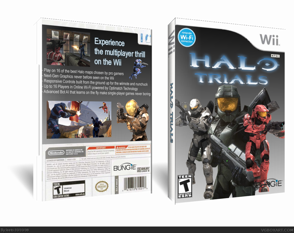 Halo: Trials box cover