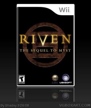 Riven: The Sequel to Myst box art cover