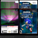 Super Sonic Galaxy Box Art Cover