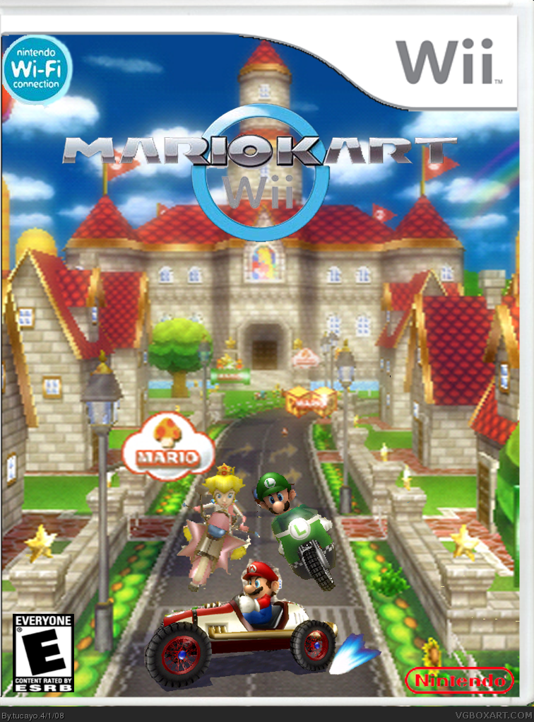 Mario Kart Wii box cover