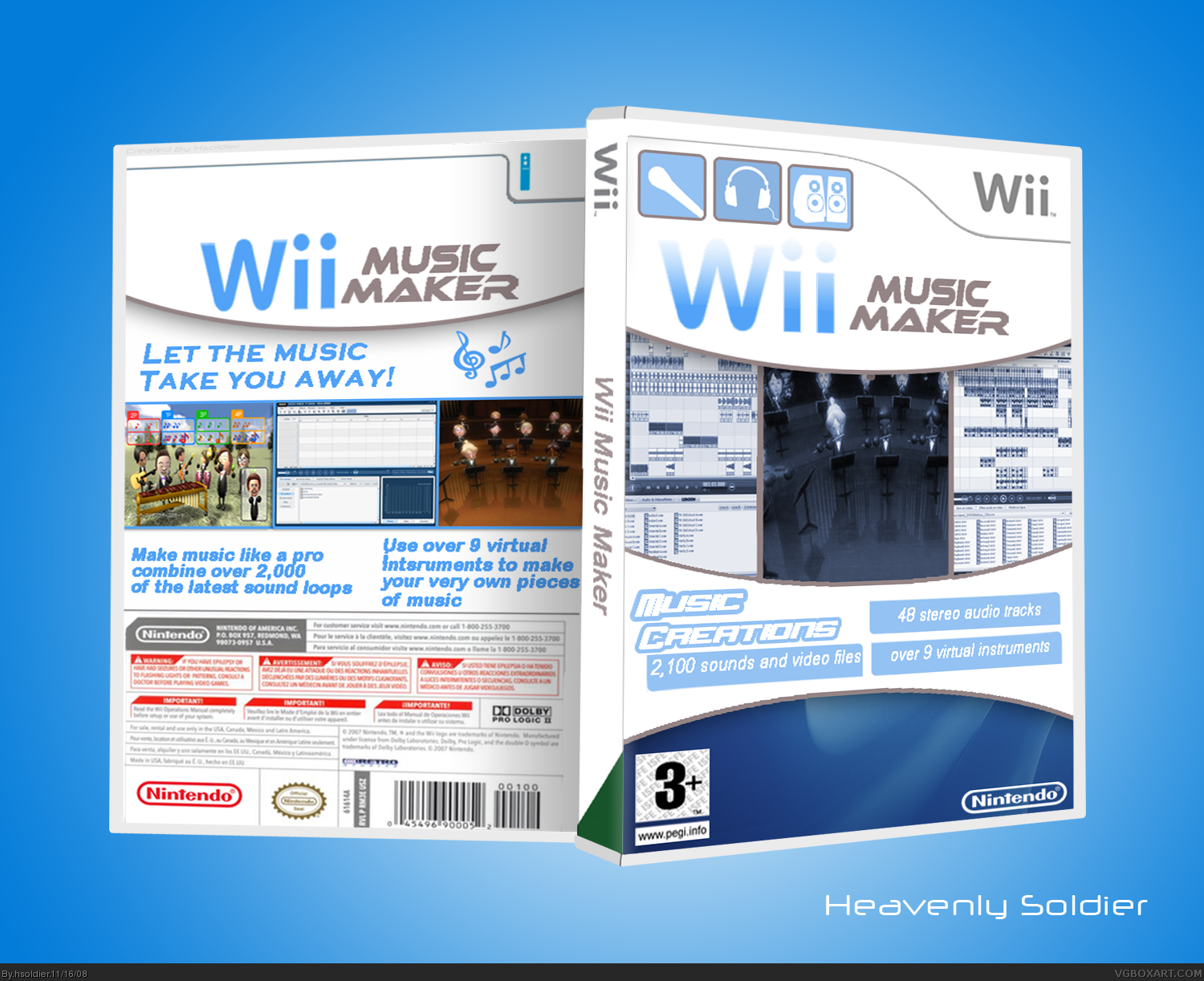 Wii Music Maker box cover