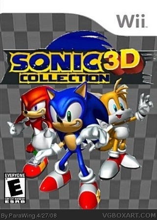 Sonic 3D Collection box cover