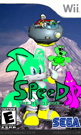 Speed the Hedgefox box cover
