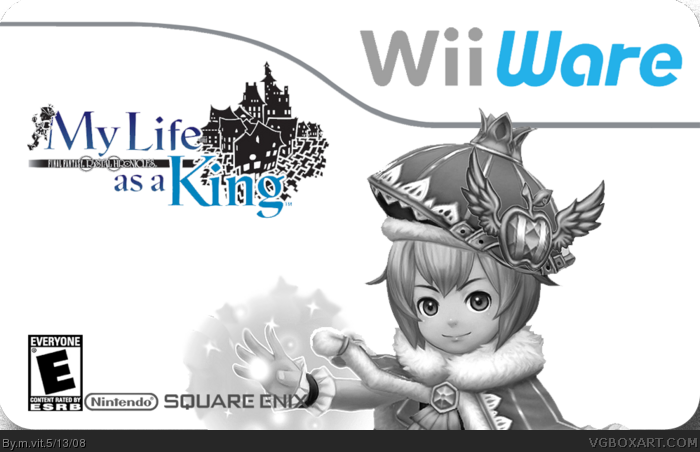 Final Fantasy Crystal Chronicles: My Life as a King box art cover