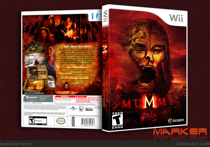The Mummy Tomb of the Dragon Emperor box art cover