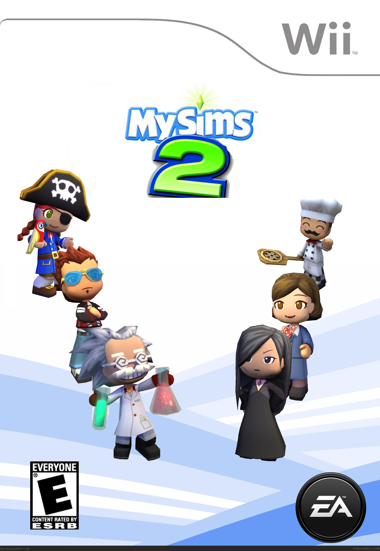 My Sims 2 box cover