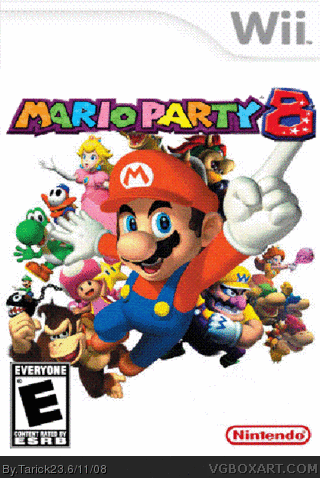 Mario Party 8 box cover